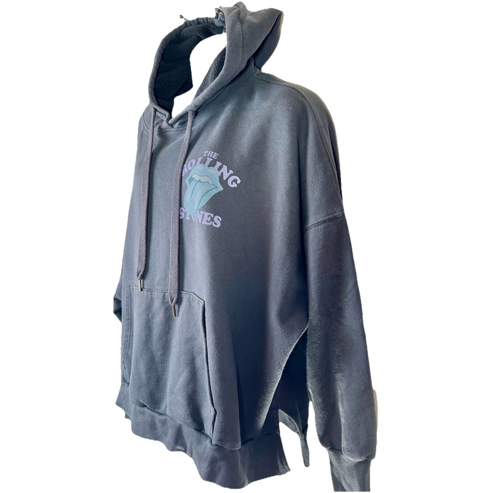 American Eagle AE Rolling Stones Seriously Huggable Hoodie Sz Large‎ Sweatshirt - Picture 3 of 10